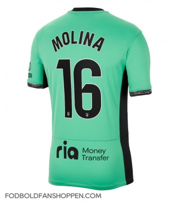 Atletico Madrid Nahuel Molina #16 Tredjetrøje 2023-24 Kortærmet